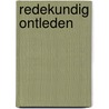 Redekundig ontleden by Jan Groot