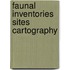 Faunal inventories sites cartography