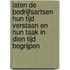 Laten de bedrijfsartsen hun tijd verstaan en hun taak in dien tijd begrijpen