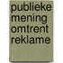 Publieke mening omtrent reklame
