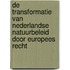 De transformatie van Nederlandse natuurbeleid door Europees recht
