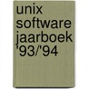 Unix software jaarboek '93/'94 door Onbekend