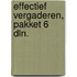 Effectief vergaderen, pakket 6 dln.