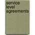 Service level agreements