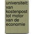 Universiteit: van kostenpost tot motor van de economie