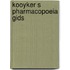 Kooyker s pharmacopoeia gids
