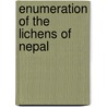 Enumeration of the lichens of Nepal door L.R. Sharma