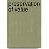 Preservation of value door Jacobs