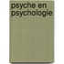 Psyche en psychologie