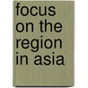 Focus on the region in asia door Onbekend