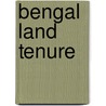 Bengal land tenure door Islam