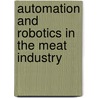 Automation and robotics in the meat industry door T. Kempster