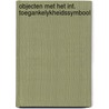 Objecten met het int. toegankelykheidssymbool door Onbekend