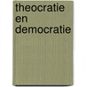 Theocratie en democratie door C.G. van der Staaij