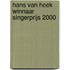 Hans van Hoek winnaar Singerprijs 2000