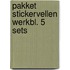 Pakket stickervellen werkbl. 5 sets