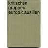 Kritischen gruppen europ.clausilien door Schmidt