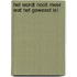 Het wordt nooit meer wat het geweest is!
