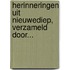 Herinneringen uit Nieuwediep, verzameld door...
