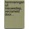Herinneringen uit Nieuwediep, verzameld door... by C.H. Rondel