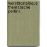 Wereldcatalogus thematische perfins door R.J. Hammink