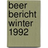Beer bericht winter 1992 door Westerop