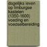 Dagelijks leven op Limburgse kastelen (1350-1600) voeding en voedselbereiding