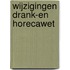 Wijzigingen Drank-en Horecawet