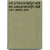 Verantwoordelijkheid en aansprakelijkheid van EHBO-ers by P. Schuffelen-Cuijpers