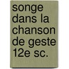 Songe dans la chanson de geste 12e sc. door Braet