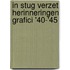 In stug verzet herinneringen grafici '40-'45