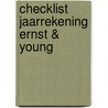 Checklist jaarrekening Ernst & Young door Onbekend