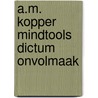 A.m. kopper mindtools dictum onvolmaak by Februari