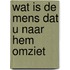 Wat is de mens dat u naar hem omziet