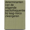 Determinanten van de stijgende sectiofrequentie bij laag-risico zwangeren door N. Kwanten