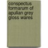 Conspectus Formarum of Apulian Grey Gloss wares