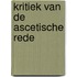 Kritiek van de ascetische rede