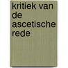 Kritiek van de ascetische rede door J. Moyaert