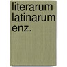 Literarum latinarum enz. by Mercator