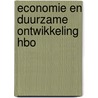 Economie en duurzame ontwikkeling HBO by A. de Groene