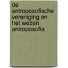 De Antroposofische Vereniging en het wezen Antroposofia by S.O. Prokofieff
