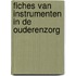Fiches van instrumenten in de ouderenzorg