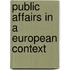 Public affairs in a European context