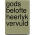 Gods belofte heerlyk vervuld