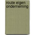 Route eigen onderneming