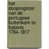 Het doopregister van de Portugese Buitenkerk te Batavia 1784-1817
