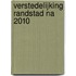 Verstedelijking Randstad na 2010