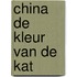 China de kleur van de kat