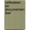 Relikwieen en documenten leer door Willem Frederik Hermans