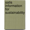 Satis information for sustainability door Onbekend
